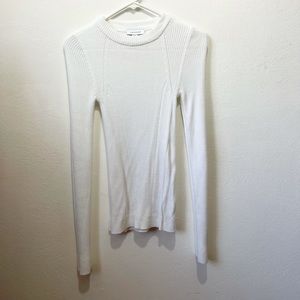Topshop white long sleeve